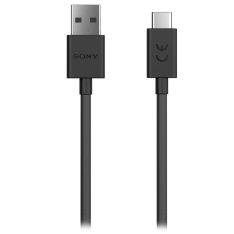 Original Sony USB / USB-C kabel 1 m - Sort