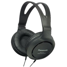 Panasonic RP HT161-K Hovedtelefoner - Kabel 3.5mm - Sort