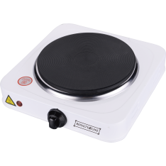 Royalty Line Elektrisk kogeplade 1500W - Str.: Ø 18.5 cm - Hvid