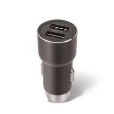 Forever biloplader 2x USB-A / 3.1A - Sort