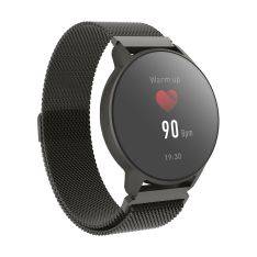 Forever ForeVive 2 Slim Smartwatch - Vandtæt, Dansk sprog, puls, sport - Sort