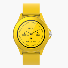 Forever smartwacth CW300 - Vandtæt, sport modes, Blodtryk - Dansk sprog - Gul