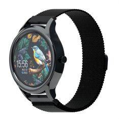 Forever ForeVive 3 smartwatch - Vandtæt, Bluetooth, Puls/Blodtryk - Dansk sprog - iOS/Android - Sort