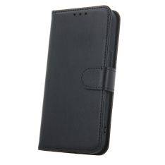 Motorola Moto G15 / G15 Power / G17 / G17 Power - Classic læder cover / pung - Sort