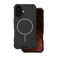 iPhone 16 - Defender shockproof cover - Magsafe kompatibel - Sort