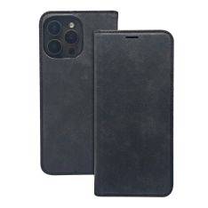 Xiaomi Redmi Note 15 5G - Velvet læder cover / pung - Sort