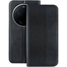Xiaomi 17 Ultra - Slim flip cover med magnetisk lukning - Sort