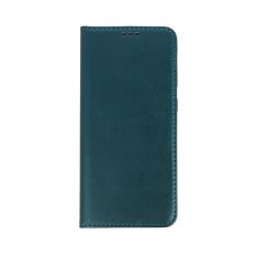 Samsung Galaxy S25 FE / S26 FE - Flip læder cover med magnetisk lukning - Mørkegrøn