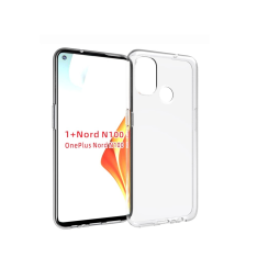 OnePlus Nord N100 - Shockproof gummi cover - Transparent