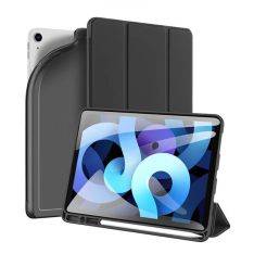 iPad Air 10.9 (2020) - DUX DUCIS OSOM Tri-Fold læder cover - Sort