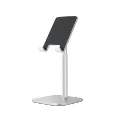 iPhone/Tablet Holder i Sølv - Fleksibel Aluminium Design - WERGON Ida