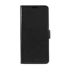 OnePlus Nord N100 - AZMARO ægte læder cover / pung - Sort