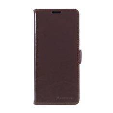 OnePlus Nord N10 - AZMARO ægte læder cover / pung - Brun
