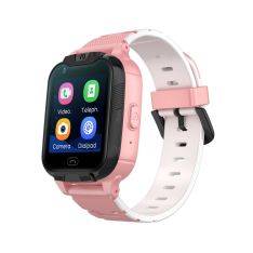 Maxlife 4G smartwatch til børn - GPS / Wifi / alarm / spil / ur - Pink