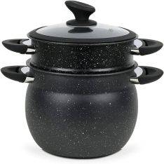 Royalty Line Dampgryde ø20 cm / 6L - El / Gas / Induktion - Sort