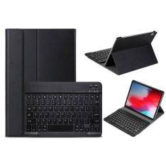 iPad Air 10.9 (2022/2020) / IPad Pro 11 (2018) - Bluetooth/trådløs Tastatur DANSK layout m/aftagelig etui/cover - Sort