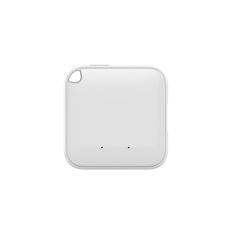 Smart Tracker Find My - Kompatibel med "Apple Find My" & "Android Find Hub" - Hvid