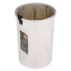 Vasketøjskurv rund Ø40 x 62cm foldbar og med hjul - SMART DESIGN