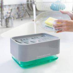 Smart 2-i-1 sæbedispenser til håndvasken