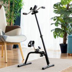 Dobbelt Pedal Exerciser til arme og ben med Digital tæller