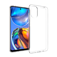Motorola Moto E32 - Ultra clear gummi cover - Transparent