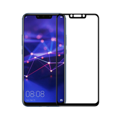 Huawei Mate 20 Lite - AMORUS beskyttelsesglas m/komplet dækning - Sort