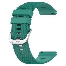 Garmin forerunner 645 / 245 55 - Silikone urrem 20mm - Grøn