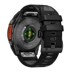  Garmin Forerunner 965 / 965 Solar - Silikone urrem 22mm med QuickRelease - Sort