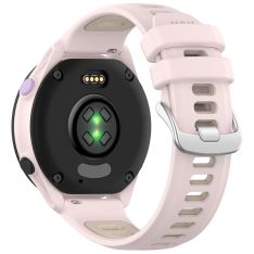 Garmin Vivomove Luxe - Silikone urrem 20mm - Dual color - Pink/creme