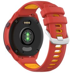 Garmin Vivomove 3 - Silikone urrem 20mm - Dual color - Vinrød/mango