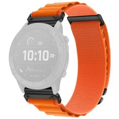 Garmin MARQ-serien - Urrem i nylon tekstil 22mm med Quick Release - Orange