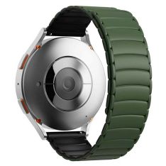 TicWatch E - Magnetisk urrem i silikone 20mm - Militærgrøn