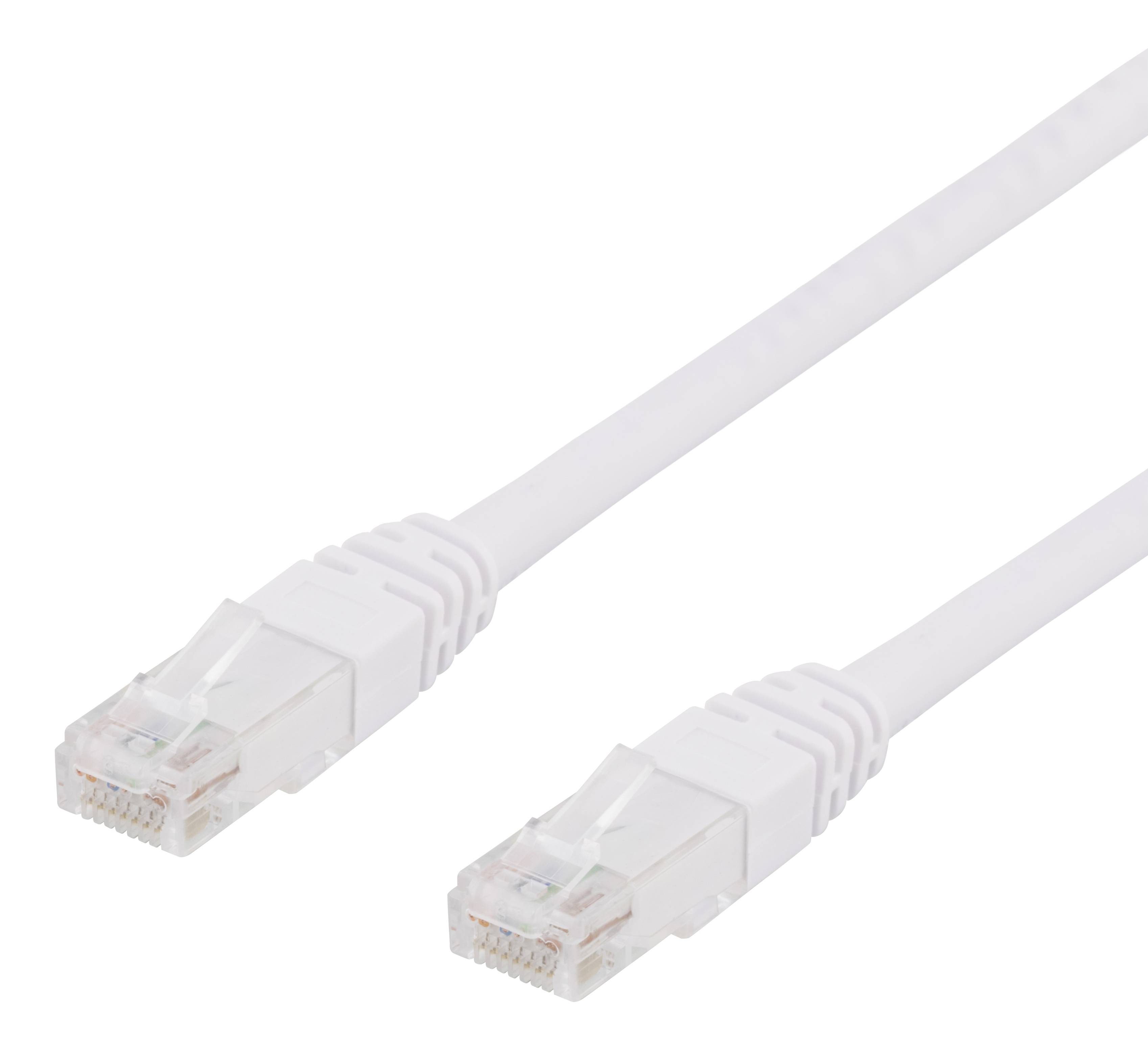 DELTACO U/UTP Cat6 Netværkskabel, 10m, 250MHz, Delta-certificeret, LSZH, hvid TP-610V Modsvarer: N/A