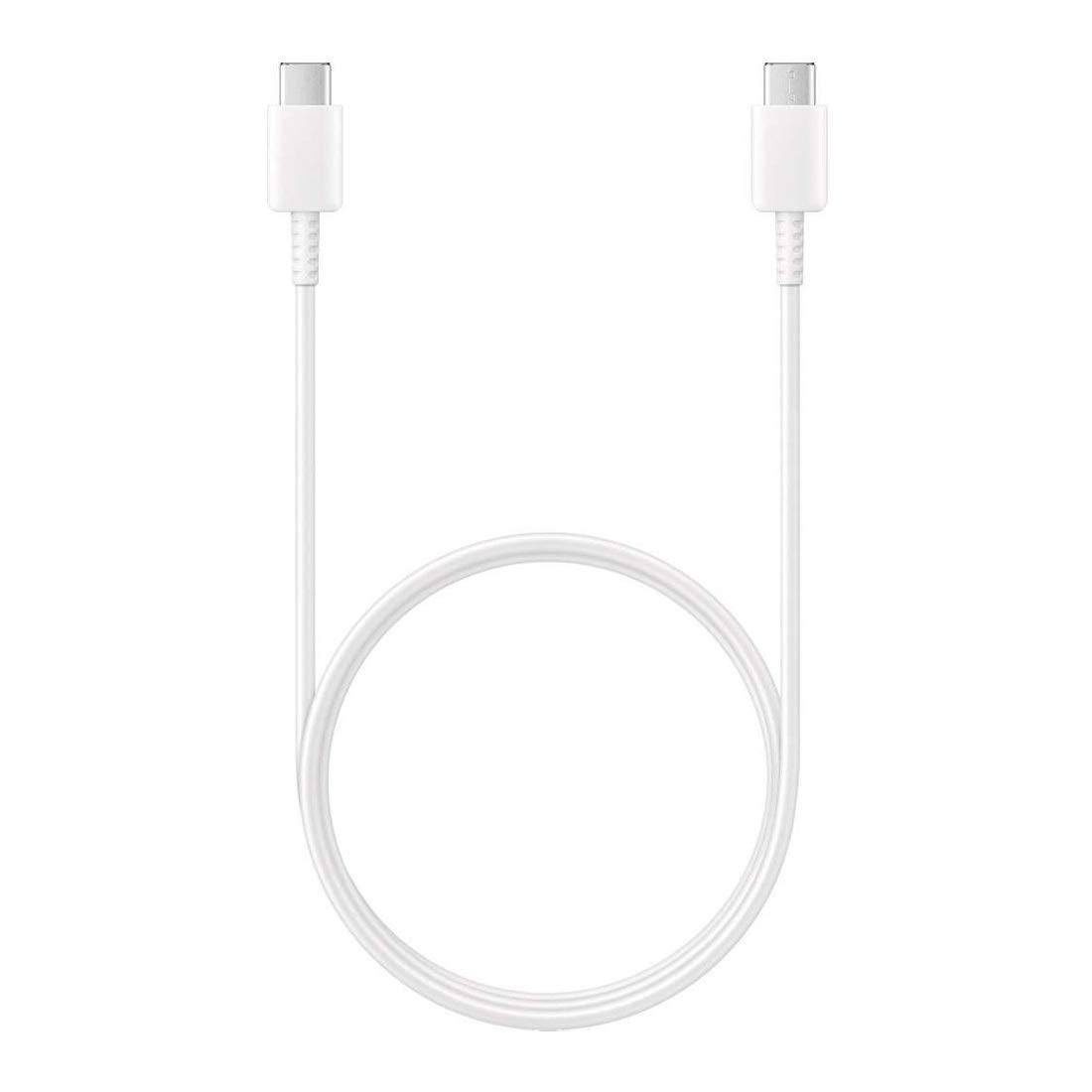 Original Samsung USB-C til USB-C kabel 1 meter - EP-DG977BWE - Hvid