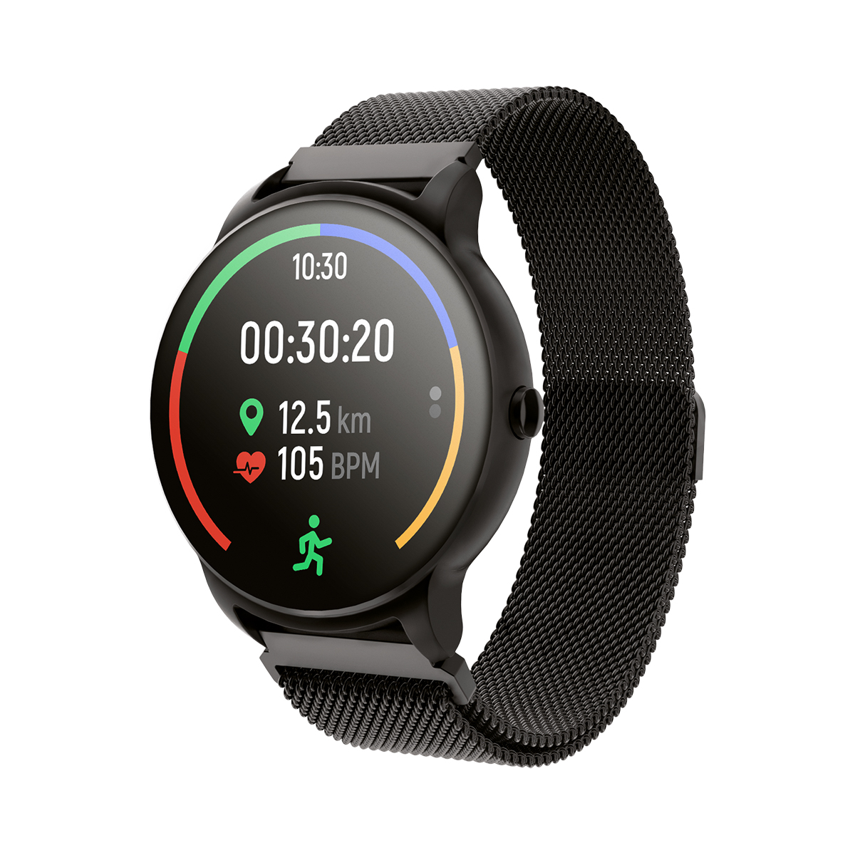 Forever ForeVive 2 SB-330 smartwatch - Puls, Vandtæt, Dansk sprog - Sort