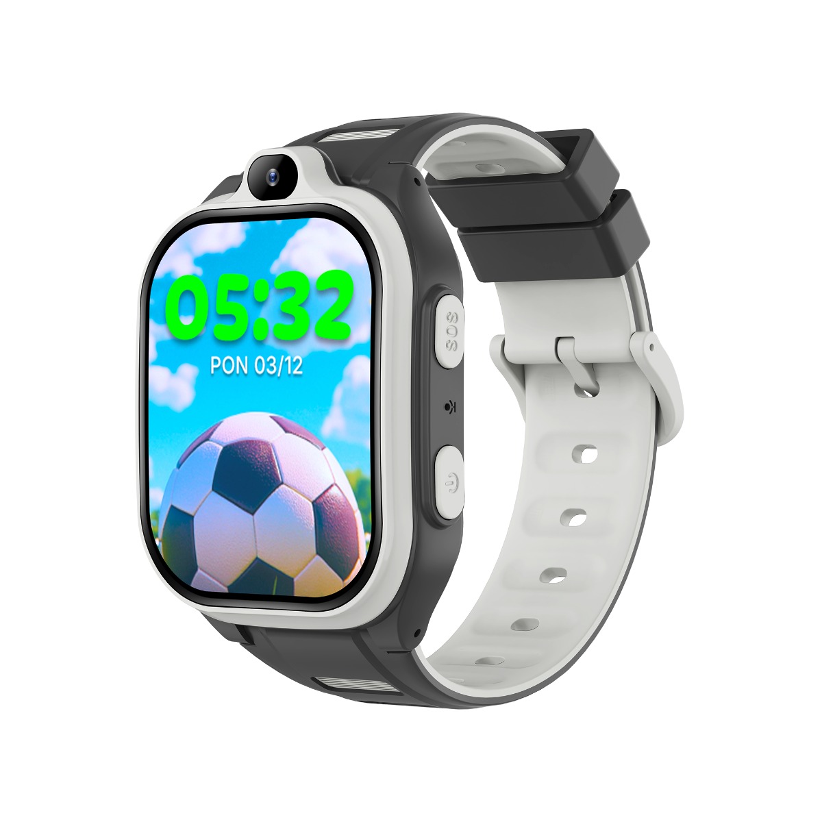 Forever Boost smartwatch til Børn - Wifi, GPS, opkald, spil, SOS - Sort