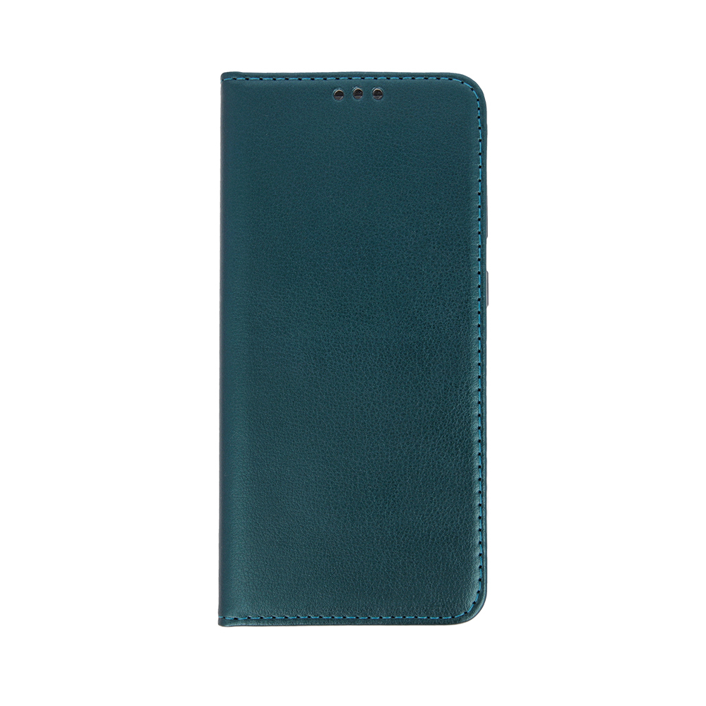 Samsung Galaxy S25 FE / S26 FE - Flip læder cover med magnetisk lukning - Mørkegrøn
