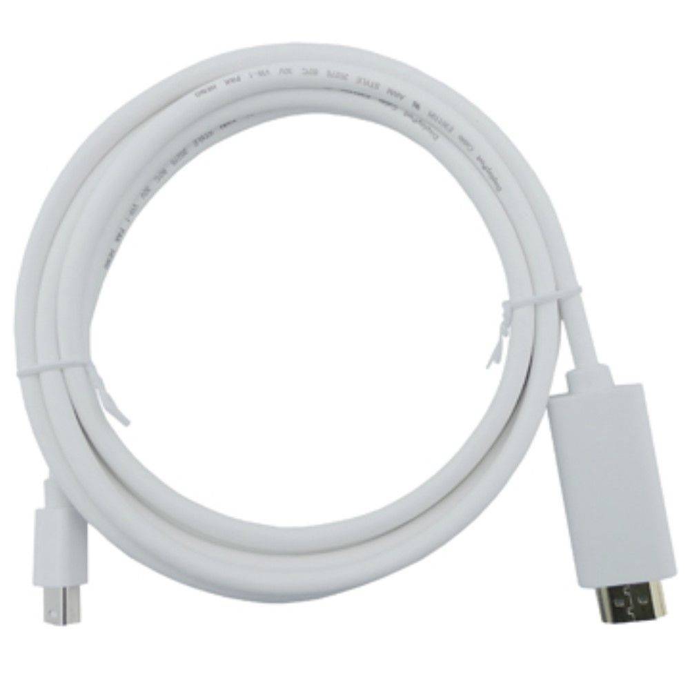 Thunderbolt 1 til HDMI adapter 1.8m - hvid