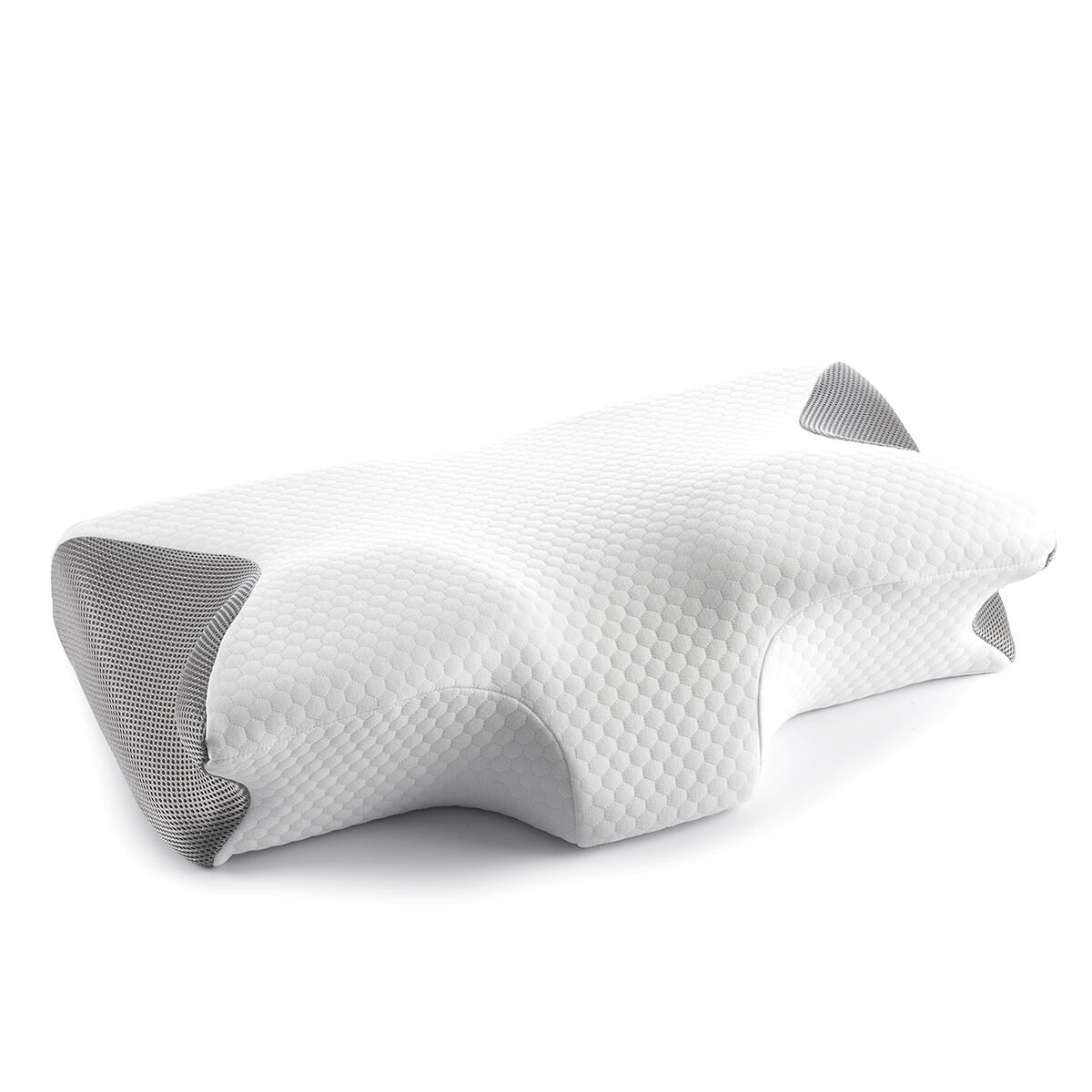 Visko elastisk nakkepude - ergonomisk design og åndbar