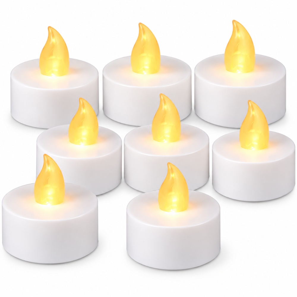 Arti Casa LED fyrfadslys - Sæt med 8 stk