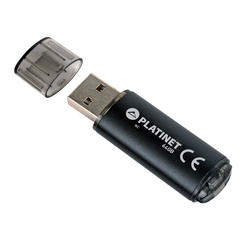 PLATINET USB Stik 2.0 X-Depo 64GB - Sort
