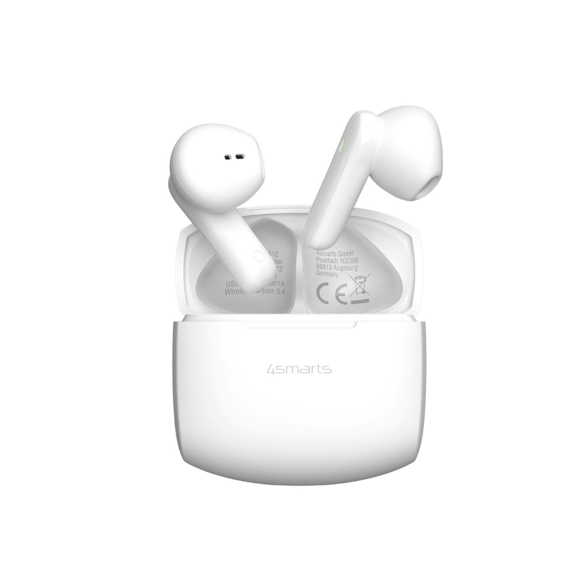 SkyBuds Air - TWS Trådløse Bluetooth Høretelefoner med opladerbox - Touch funktion - Hvid