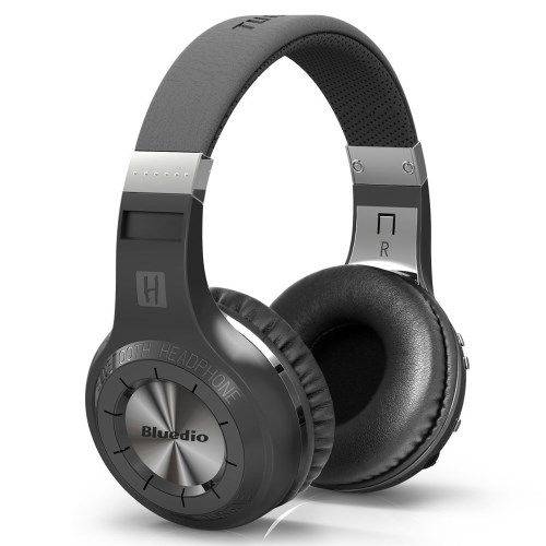 BLUEDIO HT Turbine 57mm Driver Bluetooth 4.1 Over-øre Høretelefoner - Sort