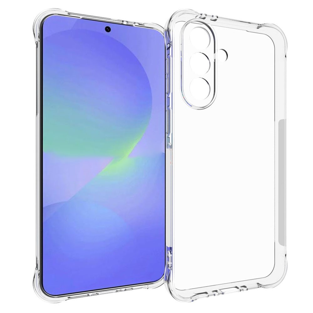 Samsung Galaxy A37 5G - Shockproof gummi cover - Transparent