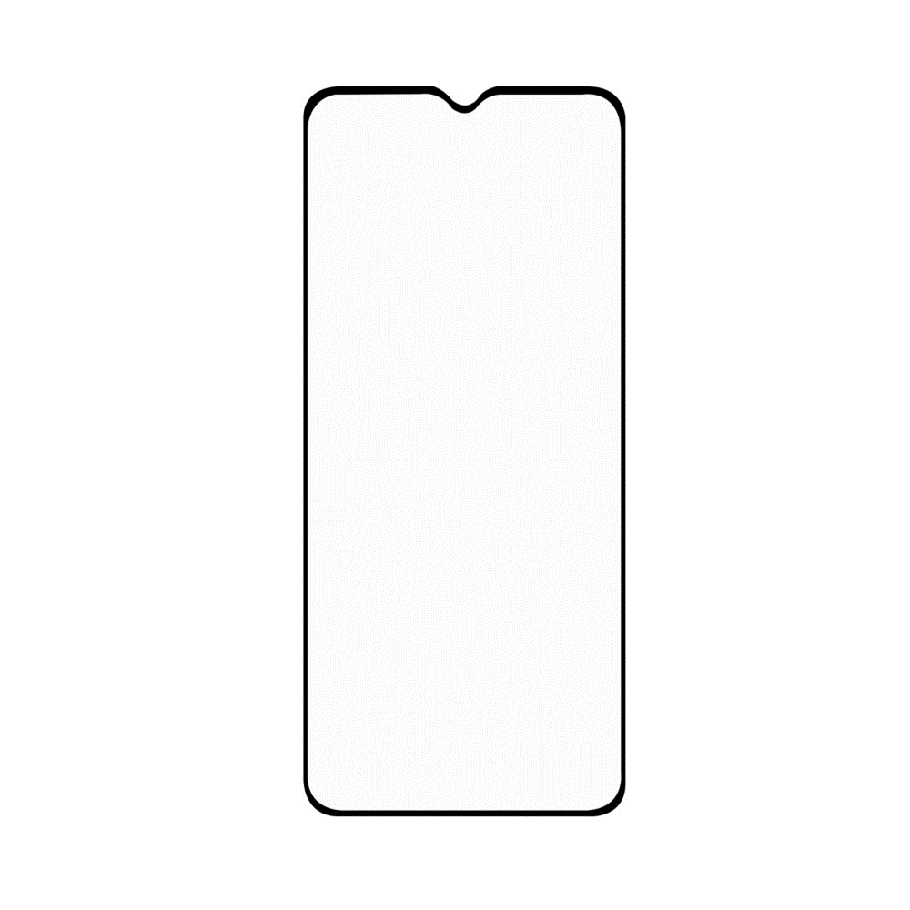 Samsung Galaxy A22 5G - Azmaro Premium hærdet beskyttelsesglas - Komplet dækning