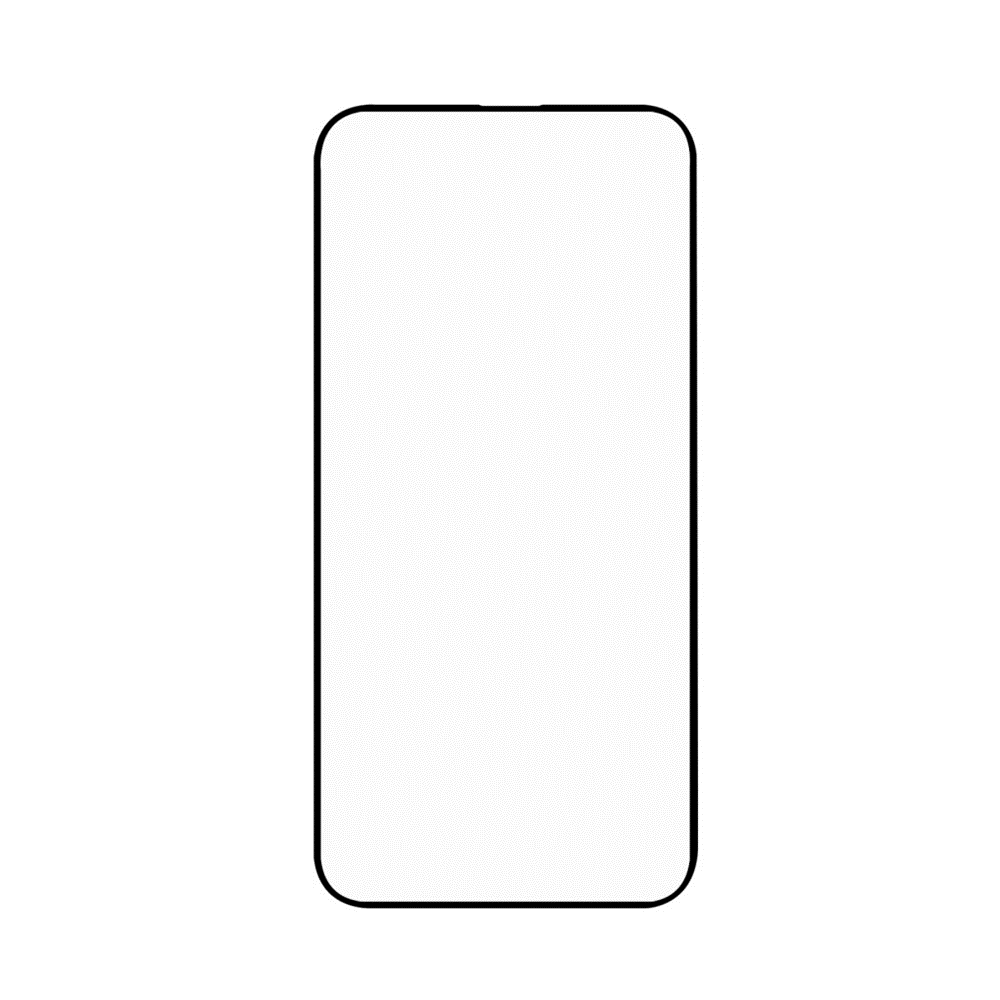 iPhone 13 mini - Azmaro Premium hærdet beskyttelsesglas - Komplet dækning