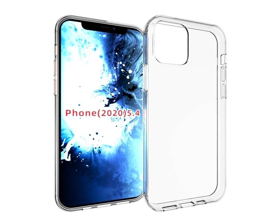 iPhone 12 mini - Blødt gummi cover - Transparent