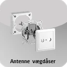 Antenne vægdåser