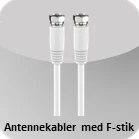 Antennekabler med F-Stik