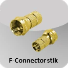F-Connector stik
